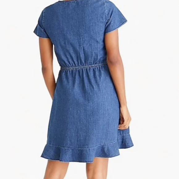 J.crew cambray Dress mercantil size L - Picture 2 of 9